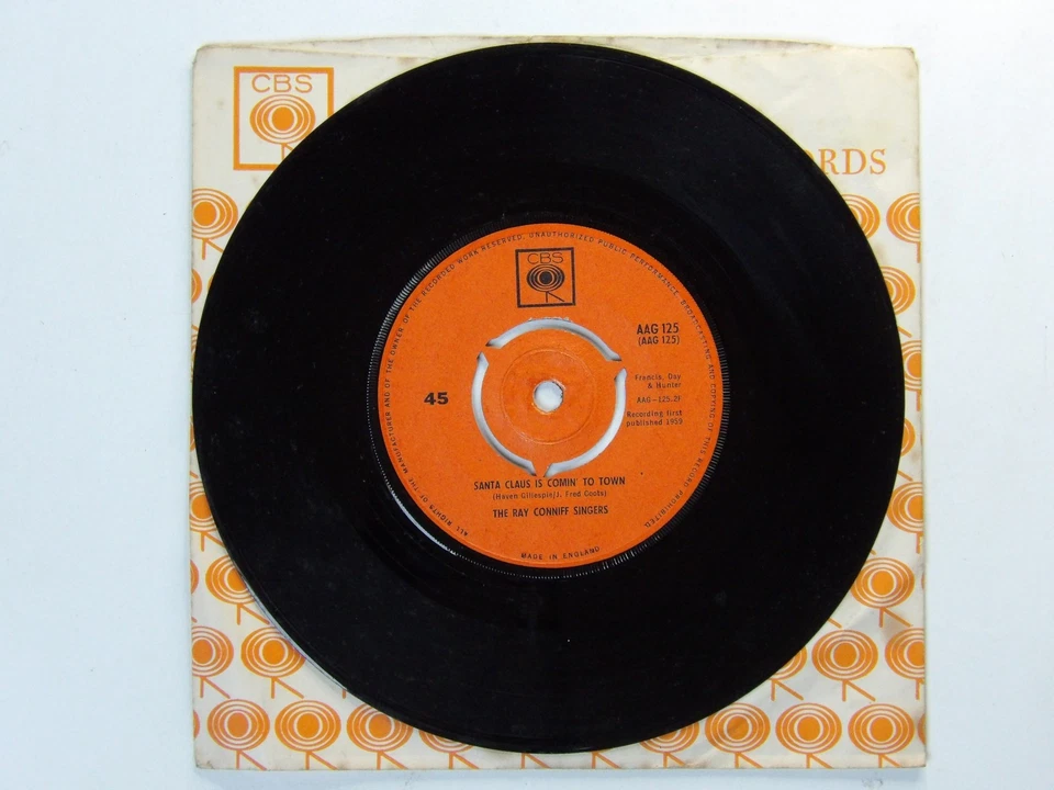 Ray Conniff (And The Singers):   Jingle Bells  1962  7" - Image 3 of 3