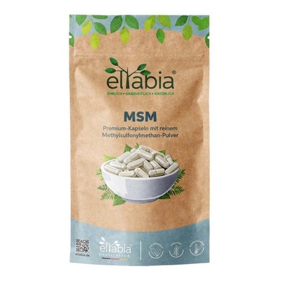 MSM Kapseln | Hochdosiert 2280mg Tagesdosis organischer Schwefel | Vegan