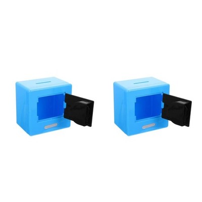  2 Pack Geldsparbox Kleine Geldkassette Sicheres Sparschwein Münzbank Für Kinder