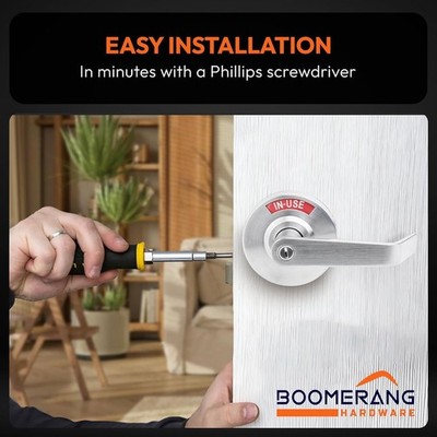 Boomerang Medium/Heavy Duty Designer Commercial Lever Door Lock T34-5
