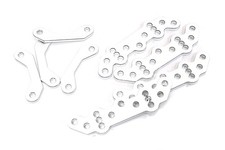 Shock Mounting Adapter Plates for Tamiya Super Clod Buster