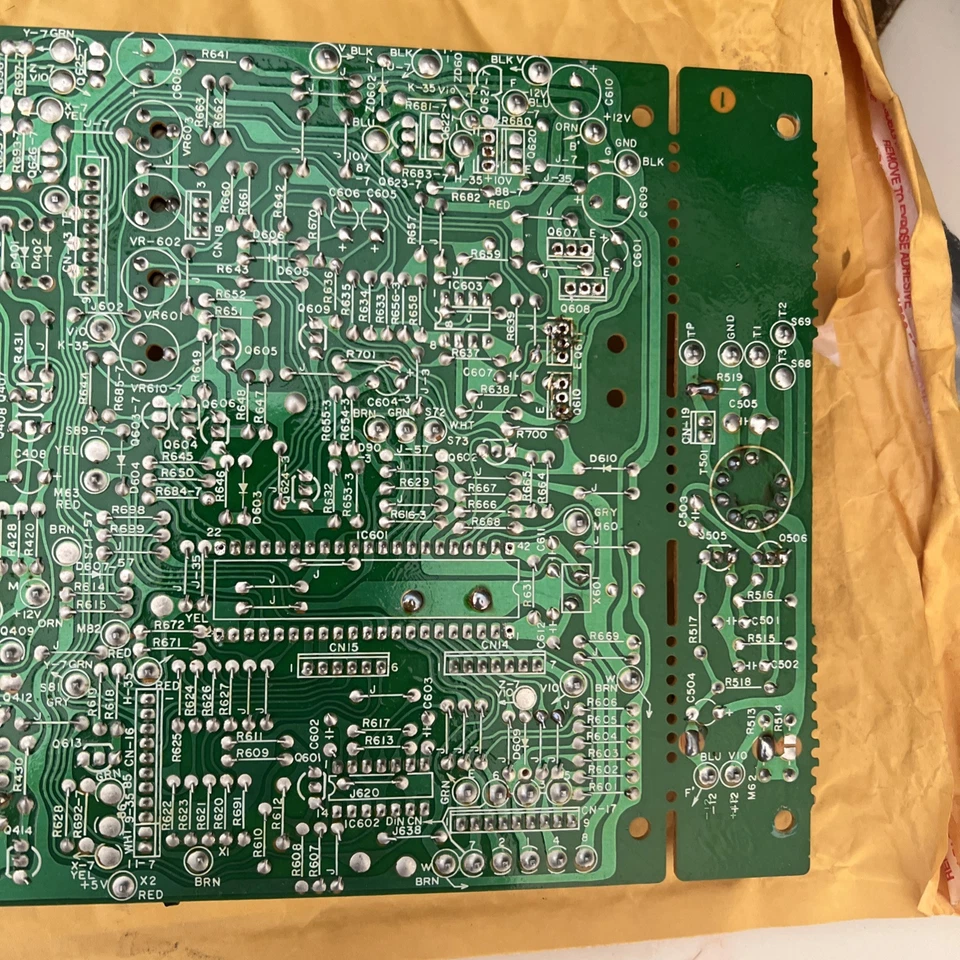 Nakamichi Dragon Cassette Tape Parts - Logic Control PCB - Image 4 of 4