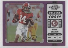 2023 Chronicles Draft Picks Contenders Optic Purple Prizm /49 Brian Branch 0i98
