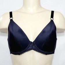 32DD DKNY 453054 Classic Curves Stretch Foam Contour Underwire Bra Black NWT New