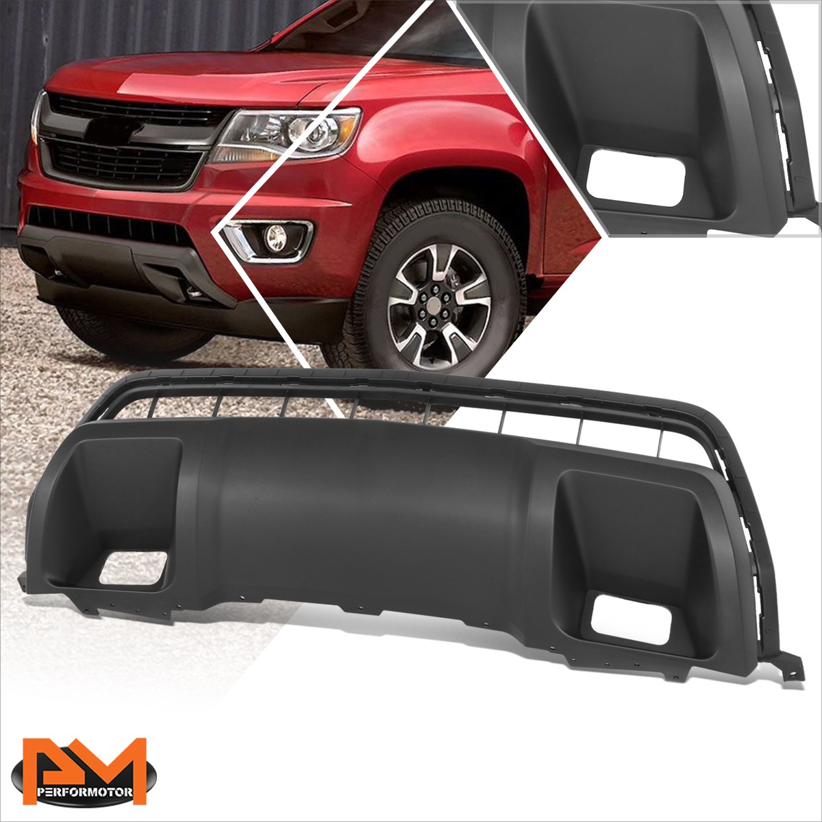 For 15-20 Chevy Colorado Base LT WT Z71 w/ Tow Hook Hole Front