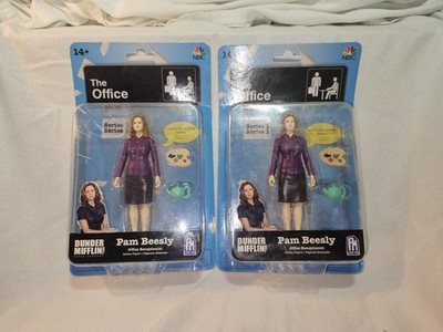 Lot of 2 Pam Beesly The Office Action Figures Phat Mojo 5'' Inch Series 1