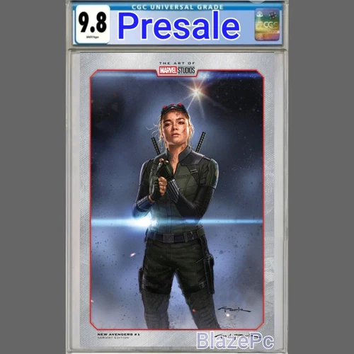 New Avengers #1 CGC 9.8 Marvel Studios Black Widow Yelena Belova Variant PRESALE