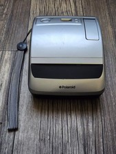POLAROID ONE Step Silv 600 INSTANT FILM CAMERA ONE Auto Flash With Strap Film In