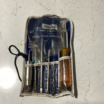 #ad #ad Wards Power Kraft Snap Driver Kit No.84 4642 $20.00
