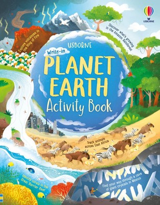 Planet Earth Activity Book Lizzie Cope (u. a.) Taschenbuch Usborne Publishing