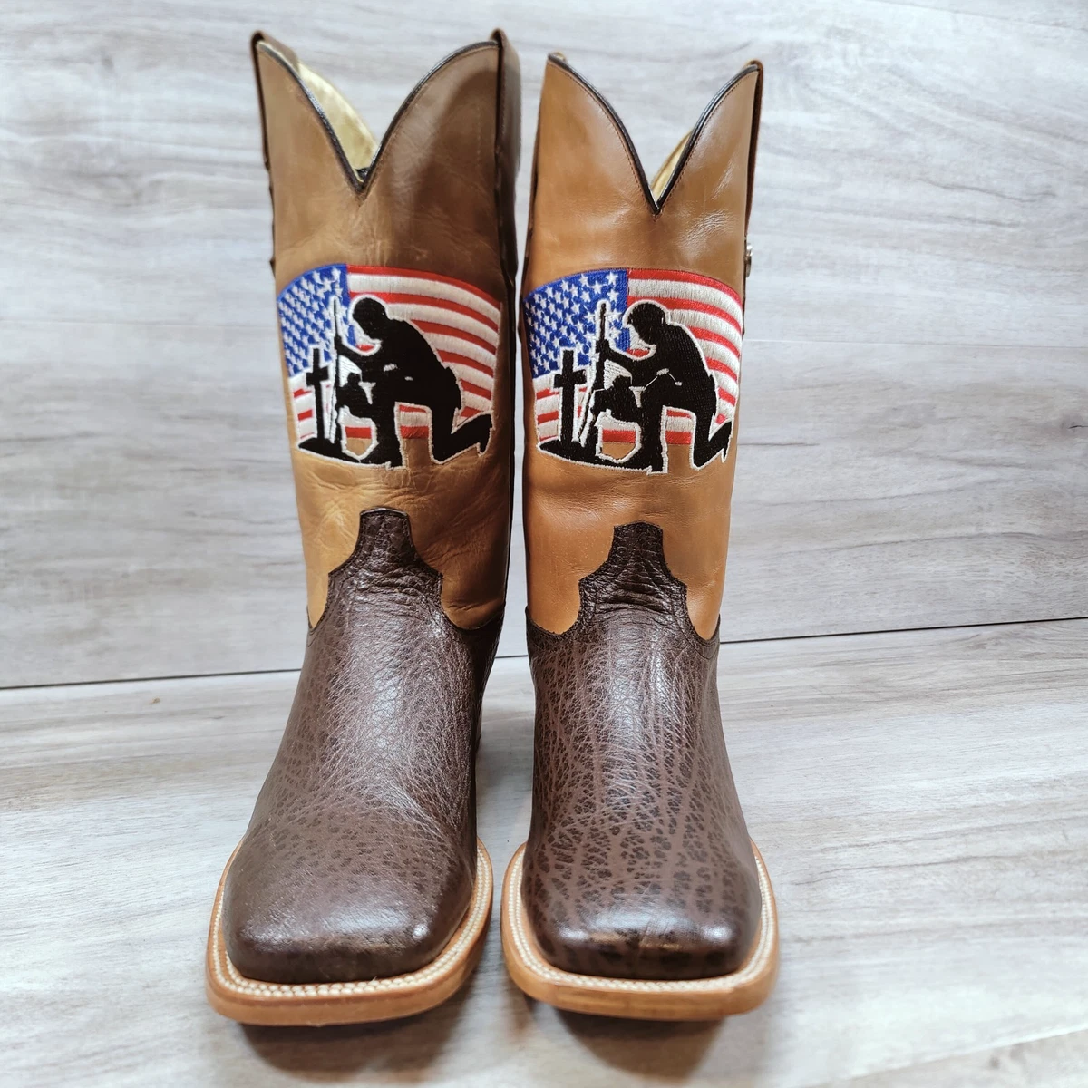 Ralph Lauren Men’s Whitwood Leather Wheat Colored  Boots Size 10.5D Ralph Lauren Men main image 4