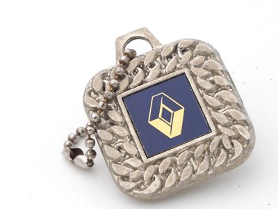 ALTER SCHLÜSSELANHÄNGER - KEYCHAIN - METALL - RENAULT - GARAGE ZIMMERMAN - CARPIQUET