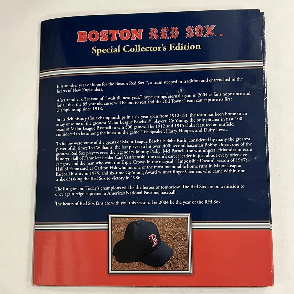 MLB 2004 Boston Red Sox 25 pins collection - curse over (Boston Globe) - Image 4 of 4