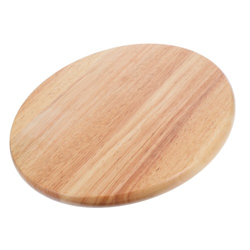 Wooden Round Stool Top: Natural Wood Finish Seat Replacement Top - Rustic Bar - Picture 4 of 12