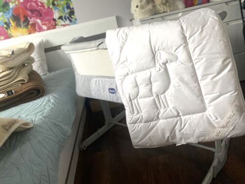 MERINO WOOL NATURA COTBED DUVET QUILT PILLOW SET BABY TODDLER JUNIOR ALL SEASON - Afbeelding 8 van 8