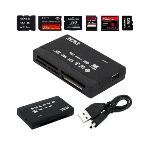 All IN ONE CF XD MICRO SD a USB MEMORY CARD READER ADATTATORE SUPPORTO 64G per  PC | eBay