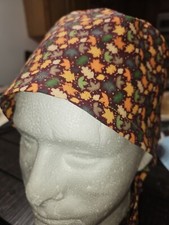 FALL COLORS SURGICAL SCRUB CAP