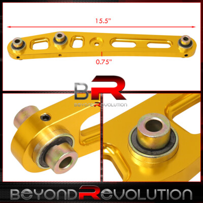 Gold Aluminum Rear Lower Control Arms For 1988-1995 Honda Civic / CRX / Del Sol – EF EG