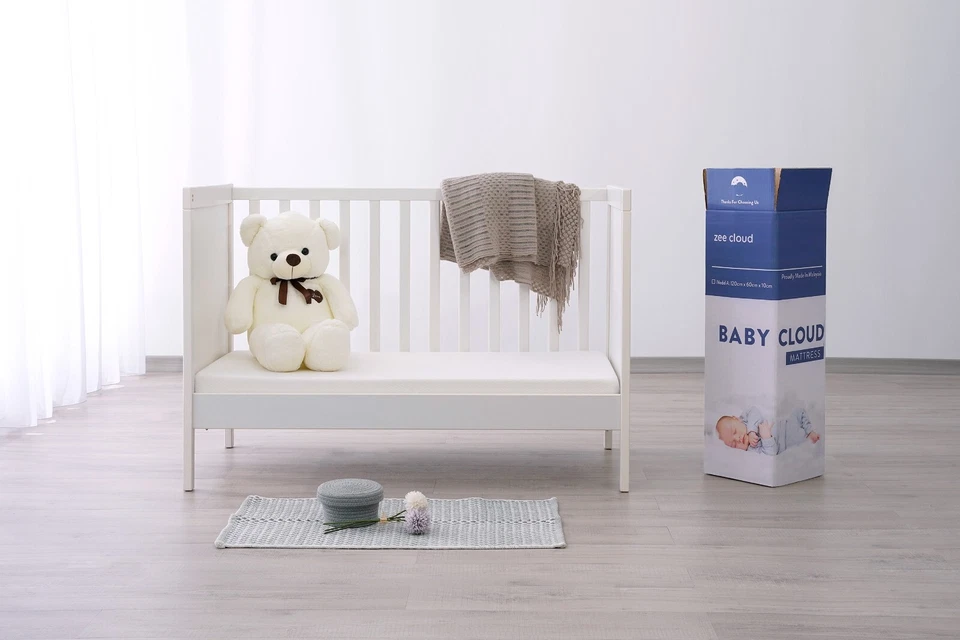 Zee Cloud Baby Cloud Mattress with Cover 120cm x 60cm x10cm - Image 1 of 1