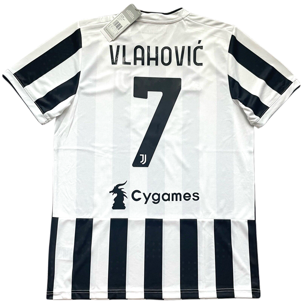 2021/22 Juventus Home Jersey #7 Vlahovic Large adidas Soccer