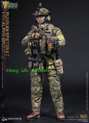 Damtoys 1/6 78047a Russian Spetsnaz Fsb Alpha Group Luxury Ver