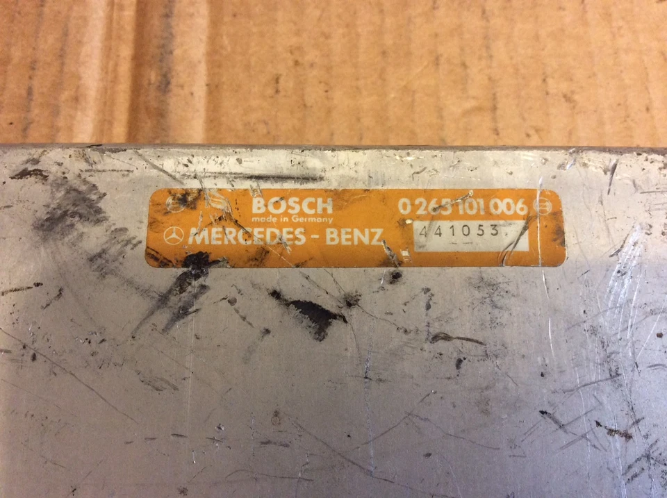 MERCEDES BENZ 500SEL ANTIBLOQUEO FRENO ABS MÓDULO DE CONTROL 0 265 101 006 Foto 2 de 4