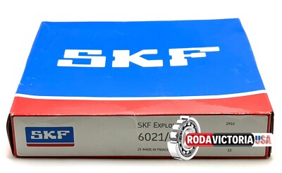 SKF 6021 2RS1 DEEP GROOVE BALL BEARING, RUBBER SEALED 105x160x26mm