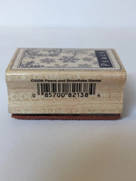 Juego de 3 estampillas postales de goma de madera Hero Arts de colección 2001 Foto 4 de 4