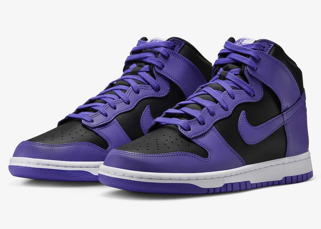 Nike Dunk High Retro Shoes \'Psychic Purple & Black\' (DV0829-500) Size 14 s-l400.jpg main image 4