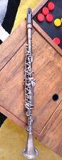 CLARINET- VINTAGE 1940s THREE STAR X PARTS OR REPAIR - AS IS