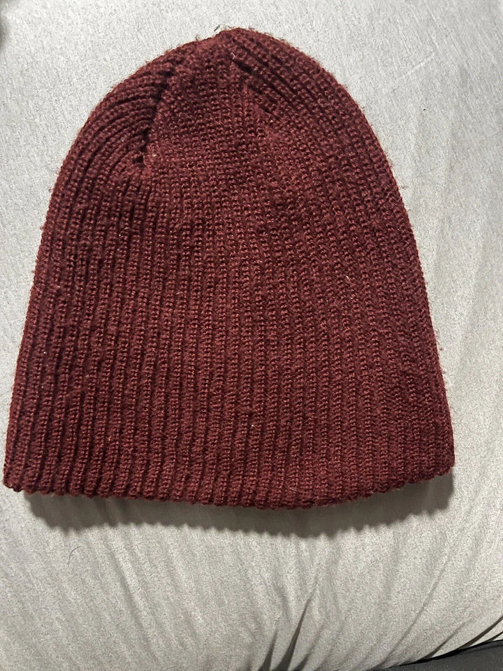 Burgundy Santa Cruz mountain bike beanie One Size Fits All  - Image 4 of 4