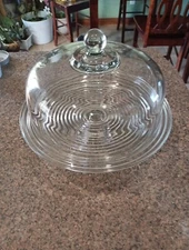 Glass Cake Container