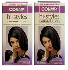 2X Conair Hi Styles Volume Lift Hair Volume Builder, Quick and easy to use