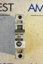 ALLEN BRADLEY 1492-CB1 G100 10 AMP SER B 1 POLE CIRCUIT BREAKER