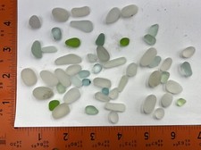 Sea Glass Mix soft colors Bubbles Grouping Great Variety