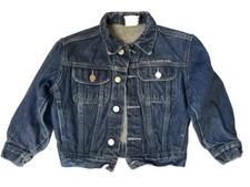 Vintage Polo Ralph Lauren Denim Jean Trucker Jacket Youth Size 8