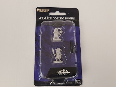 Deep Cuts Female Goblin Rogue Miniatures Pathfinder Battles WizKids Brand New