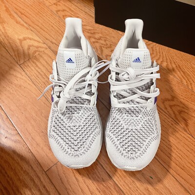 adidas Ultraboost 1.0 Running Shoes Men Size 7 Grey Lucid Blue