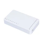 8 Port Gigabyte Ethernet Switch Desktop Ethernet Splitter Hub Plug and Play