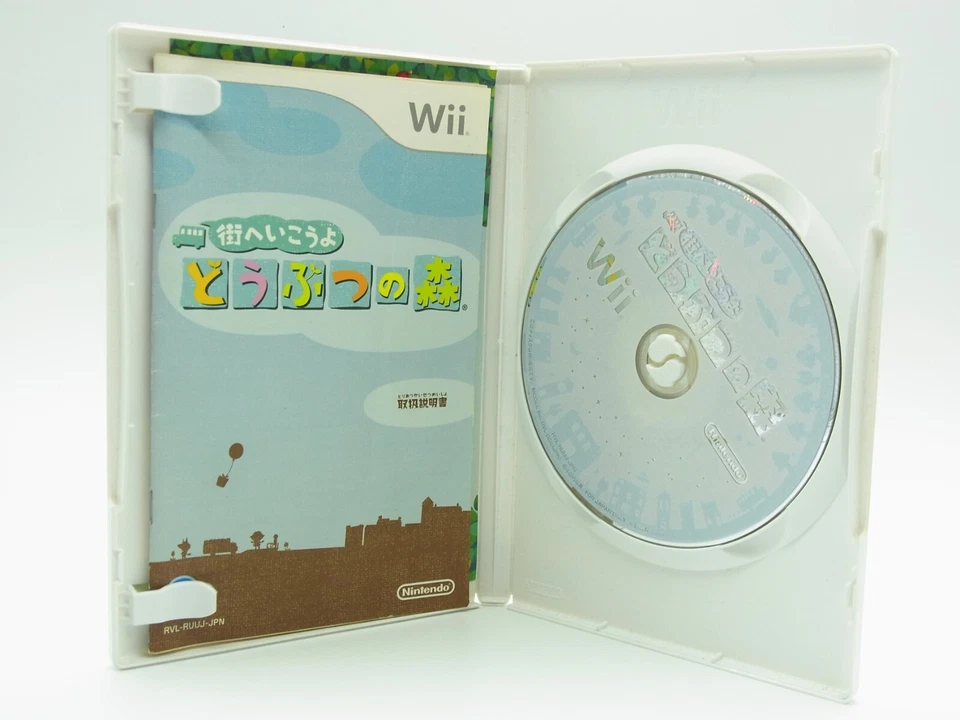 Animal Crossing City Folk Wii + Wii Speak Japan Import NTSC-J REGION LOCKED Used - Image 4 of 4