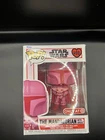 Funko Pop! Vinyl: Star Wars - Mandalorian with Grogu #498 (Pink, Target Exclusi…