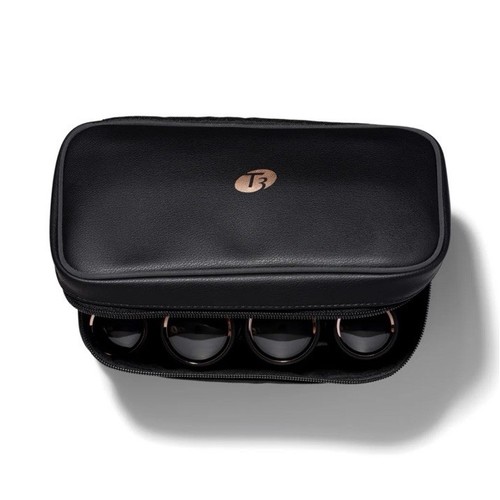 T3 Hot Rollers Set with Clips and Travel/Carrying Case, Black