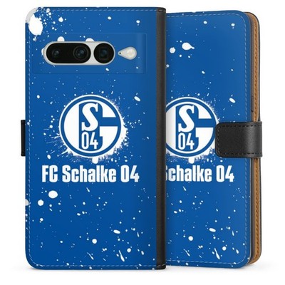 Klapphülle für Google Pixel 7 Pro FC Schalke 04 Logo S04