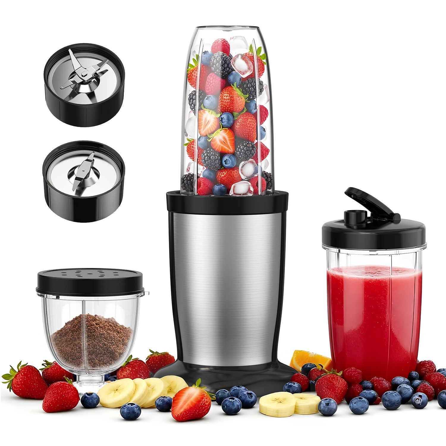 Countertop Blenders Fruit Vegetable Smoothies Blender Citrus Juice Mixer Kitchen