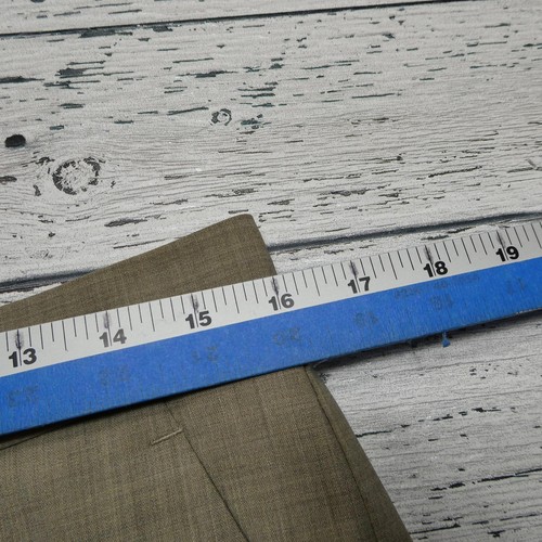 Theory Dress Pants Womens 6 Beige Khaki Wool Blend Stretch Bootcut Made in USA - Picture 6 of 11