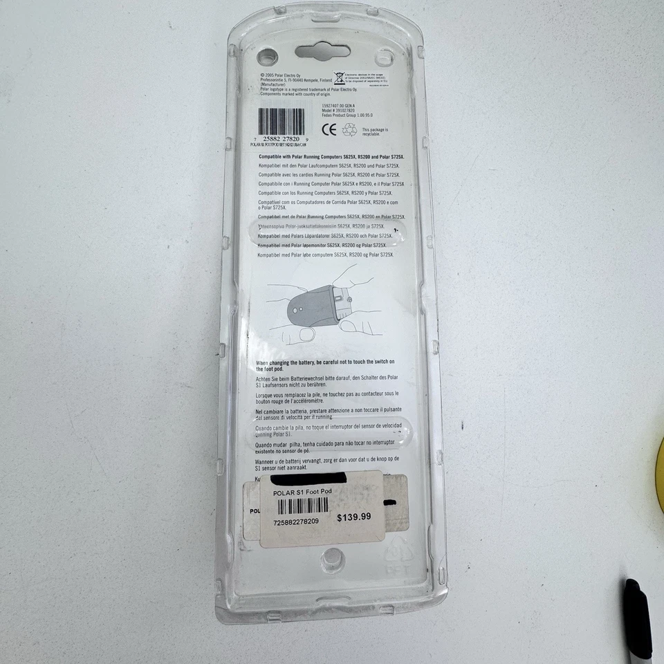 POLAR S1 Foot Pod Extra Holder Fork New Accessories For S625X RS200 S725X A74 - Image 3 of 4