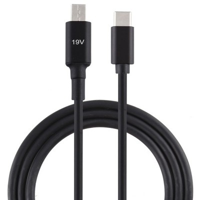 19V USB-C Laptop Ladekabel, 1,5m, robust, einfach zu tragen, Plug & Play