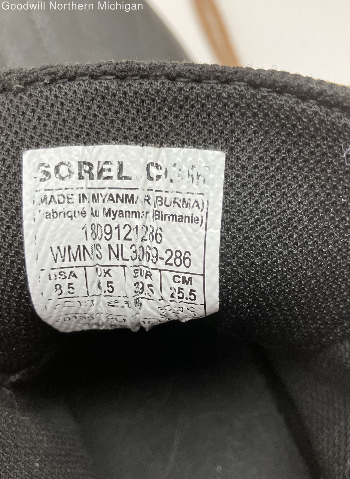 Sorel Brown/black Solid Duck Boot Boot Women 9.5 - image 5