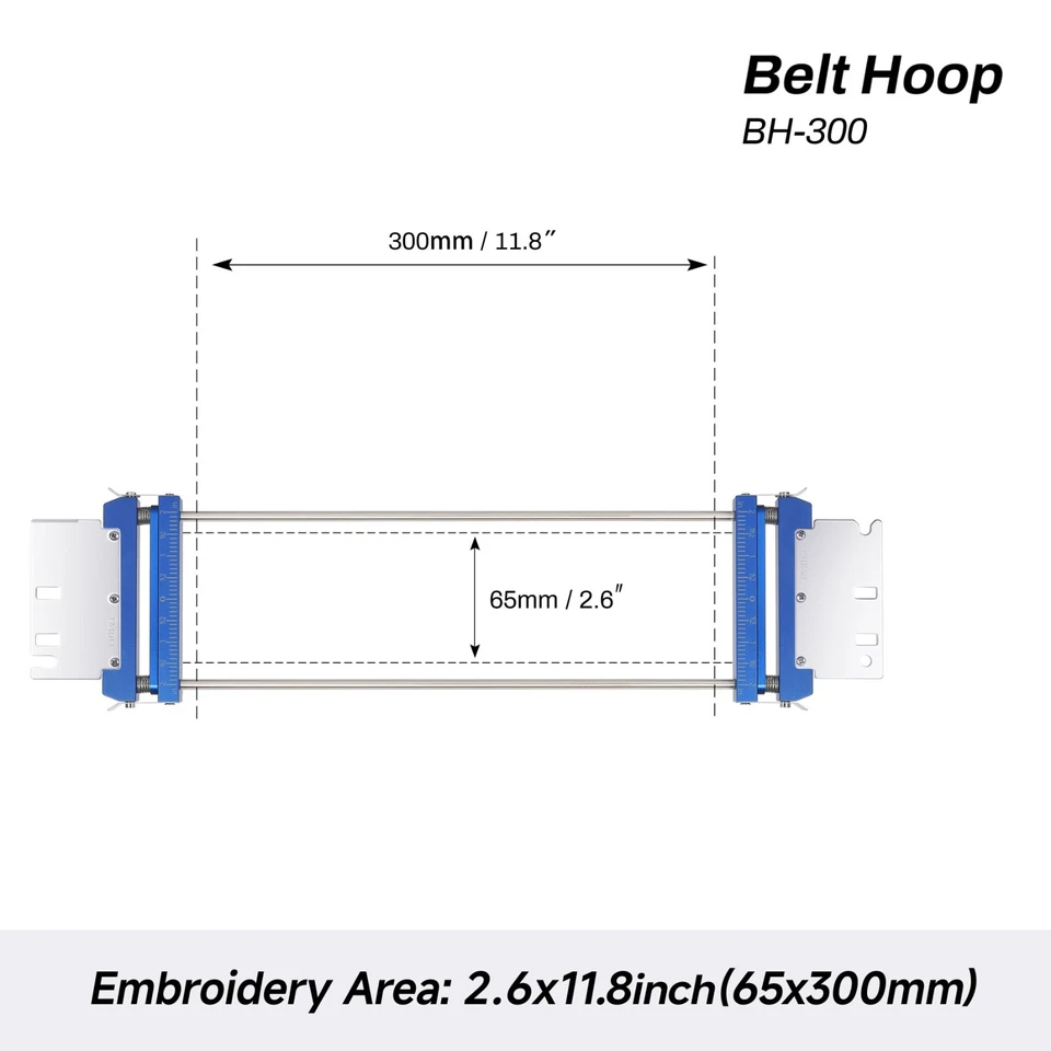 Metal Belt Embroidery Hoop for Tajima Embroidery Machine - Image 4 of 4
