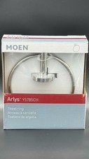 Moen Arlys Towel Ring Y5785CH Chrome Modern B...